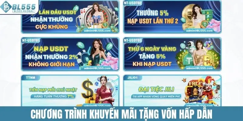 BL555 Là Gì Và Có Hợp Pháp Không? Những Sảnh Game Hot 4 Chương trình khuyến mãi tặng vốn hấp dẫn