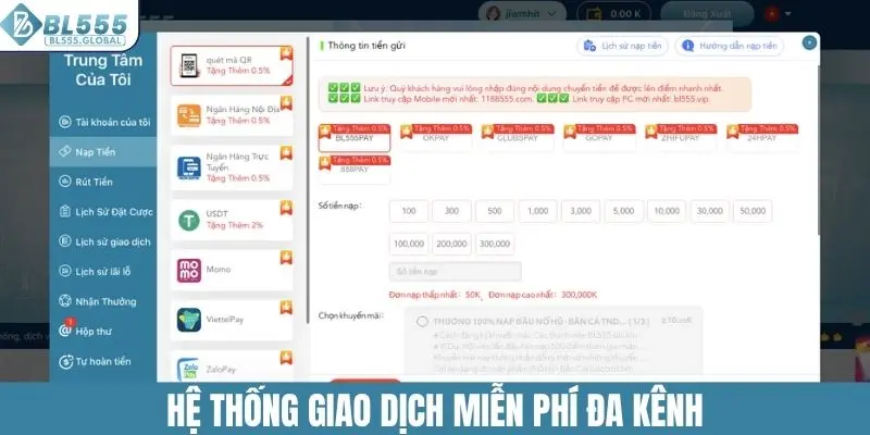 BL555 Là Gì Và Có Hợp Pháp Không? Những Sảnh Game Hot 3 Hệ thống giao dịch miễn phí đa kênh