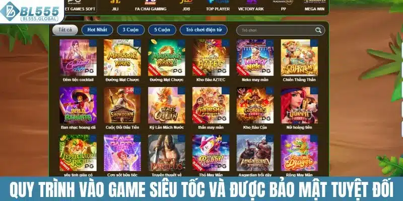 Tải App BL555 - Đặt Cược Thông Minh Nhận Ngay Thưởng Lớn 3 Quy trình vào game siêu tốc và được bảo mật tuyệt đối