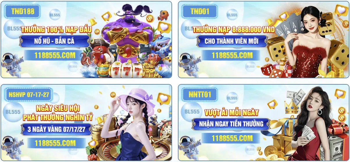 bl555 khuyến mãi tân thủ 2026